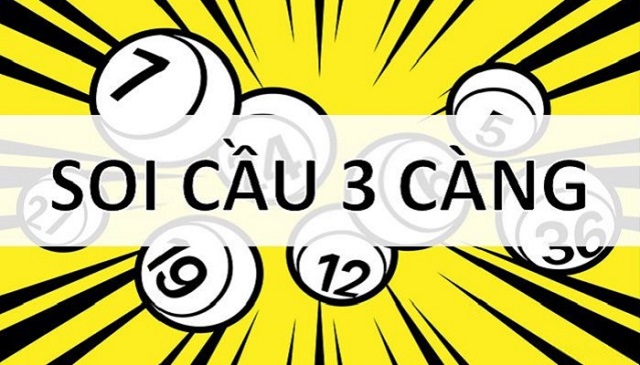 cách soi cầu 3 càng vip hôm nay